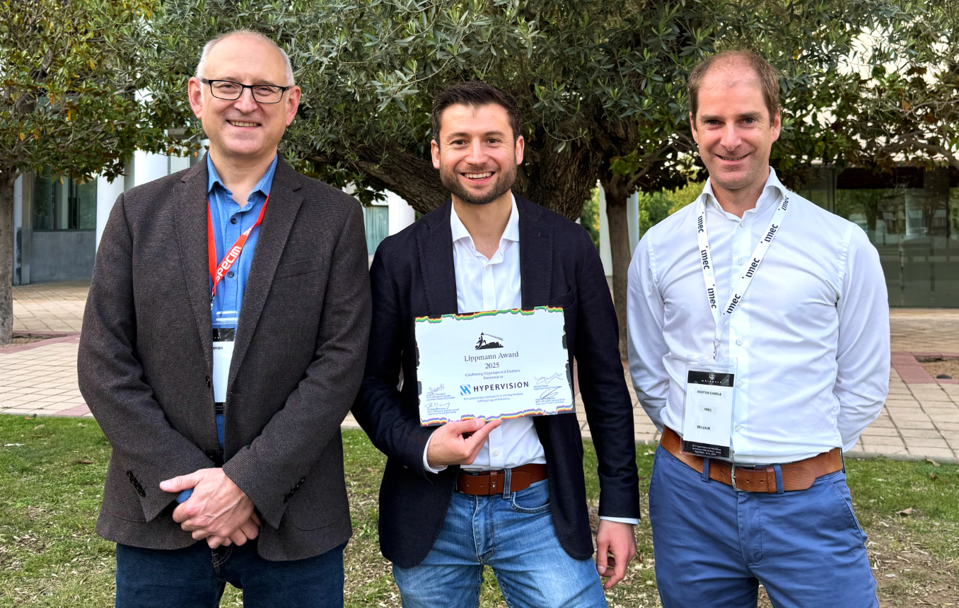 Hypervision Surgical Wins the Lippmann Award at IEEE WHISPERS Conference